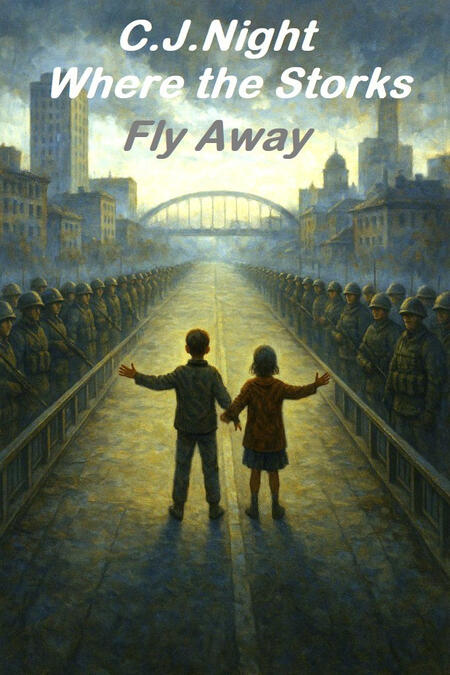 "Where the Storks fly away" Where the Storks Fly Away is a savage, heart-piercing novel about two siblings ripped from an annihilated city. A fierce, unflinching story of modern — and all-too-familiar — war, survival, and the small rituals that keep us human when the world has been r